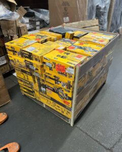 Dewalt tool pallets - Amazon Liquidation Sale