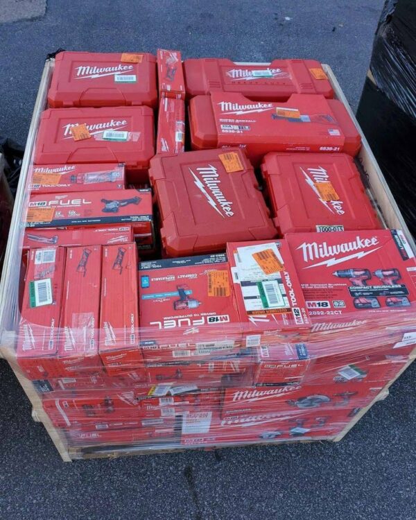 Top Quality Milwaukee Tools Pallet - Durable and Reliable Solutions for Every Project - Pallet Spot Liquidators